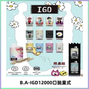 BAIGD12000口拋棄式一次性電子煙